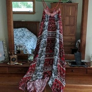 Argyle striped dress